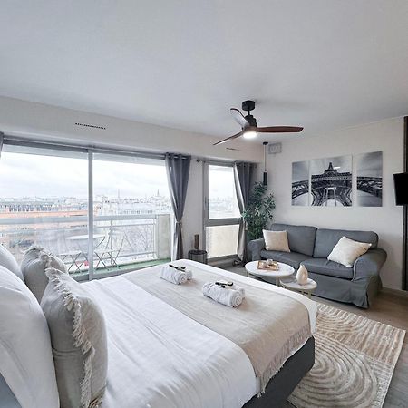 Beautiful Panoramic Terraced Studio In Paris Ngoại thất bức ảnh
