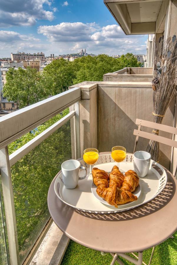 Beautiful Panoramic Terraced Studio In Paris Ngoại thất bức ảnh