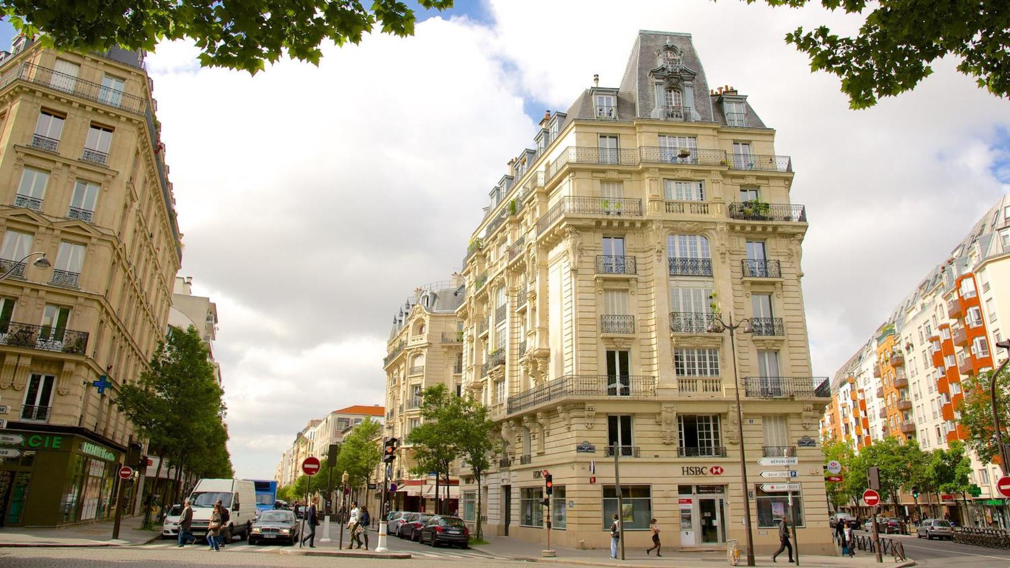 Beautiful Panoramic Terraced Studio In Paris Ngoại thất bức ảnh
